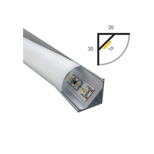 LED Profile Ninety Semi Round