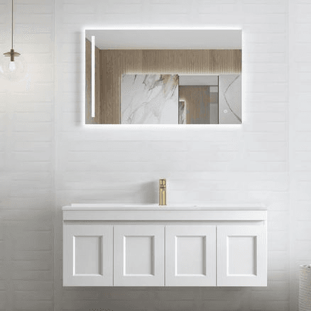 Otti Hampton | Single Bowl Vanity | 1200 | Matte White