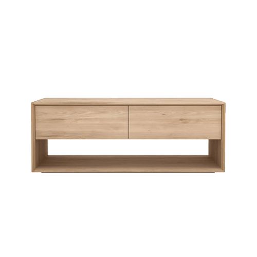 Oak Nordic TV Cupboard