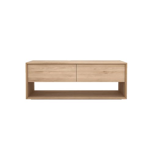 Oak Nordic TV Cupboard