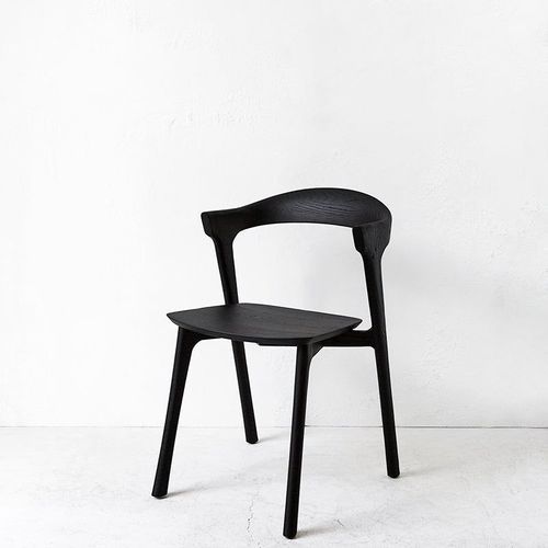 Ethnicraft / Oak Dining Chair / Black