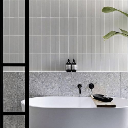 Pietra Bianca Olive Freestanding Stone Bath