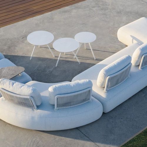 Ora Corner Seater Outdoor Lounge - Charcoal
