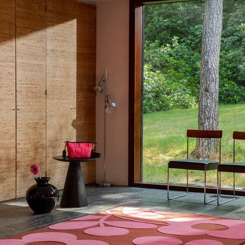 Orla Kiely Sprig Stem Rug - Paprika | 100% Wool Designer Floor Rug
