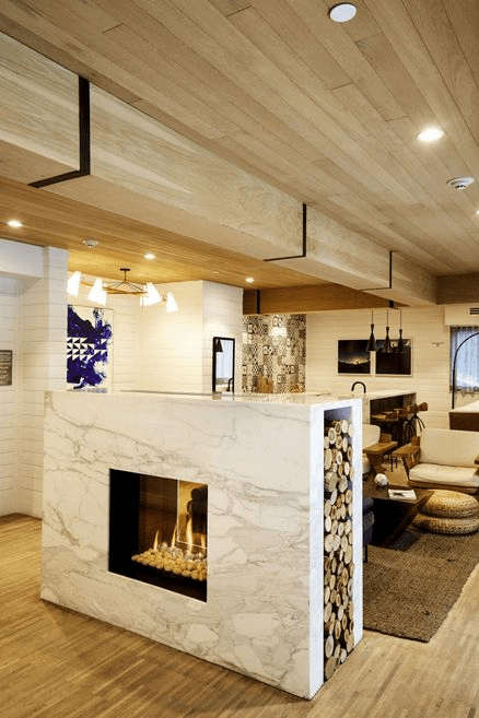 Tunnel 75X65 See Thru Gas Fireplace