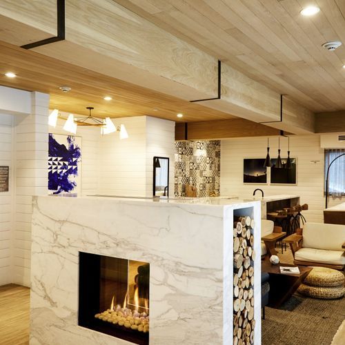 Tunnel 75X65 See Thru Gas Fireplace