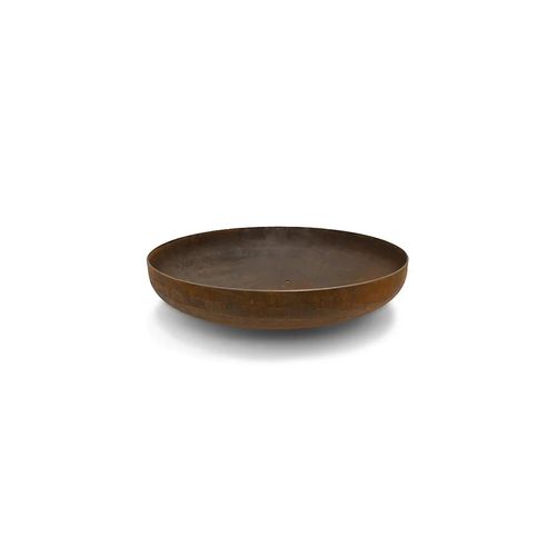 Outdoor Brazier Fire Pit Bowl - Natural Rust Patina