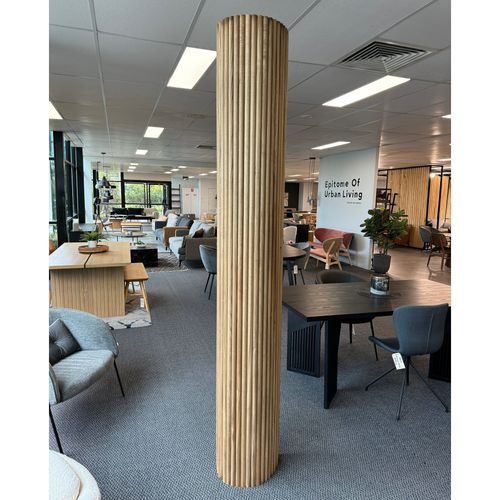 WOODFLEX Flexible Solid Paulownia Wood Slat Wall Panel