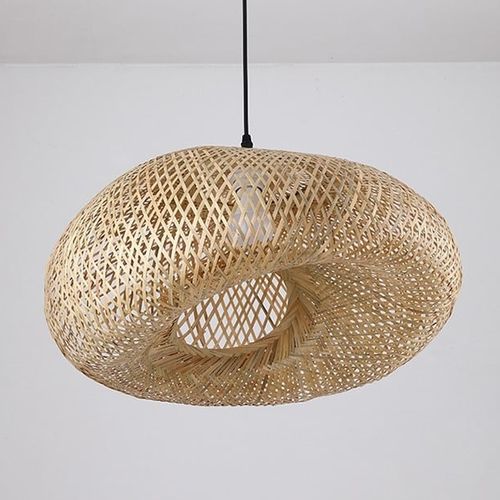 Ovoid Pendant Light - 600 (Natural)