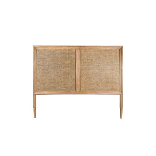 Ava Rattan Bedhead - Natural