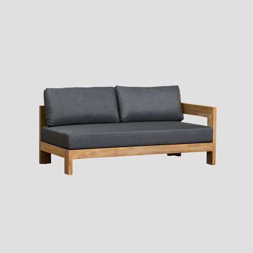 Pauanui Teak Double Left Arm Section