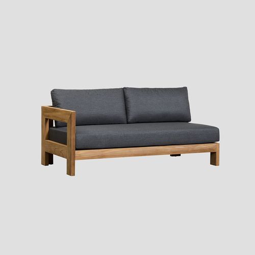 Pauanui Teak Double Right Arm Section