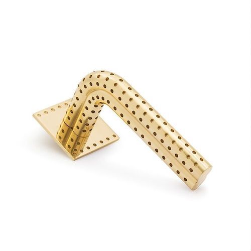 Stardust Perforated Lever Handle on Rose