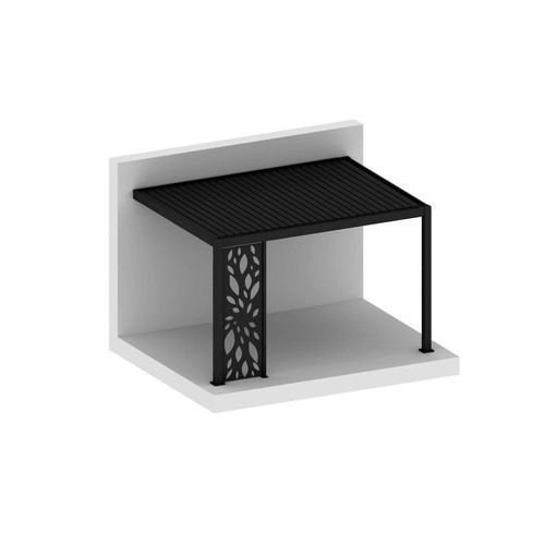 Baltic Wall Mounted Pergola Patterned Privacy Panel