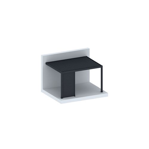Baltic Wall Mounted Pergola Shutter Wall