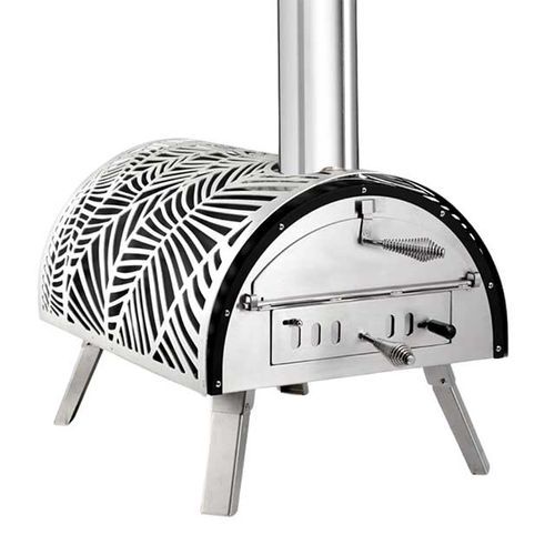 Piccolo Rotating Pizza Oven with Trolley Stand