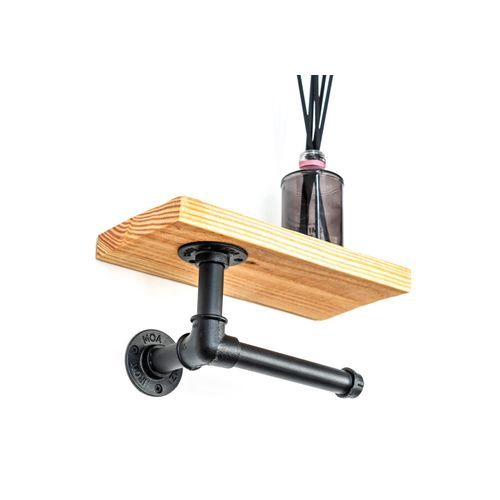 Toilet Roll Holder With Shelf