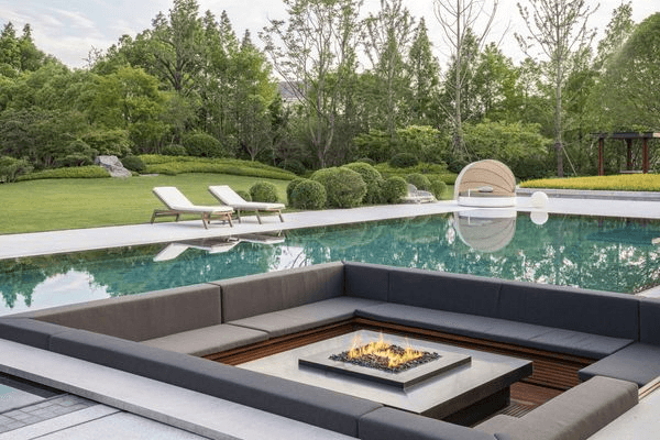 Planika Galio H Insert Gas Pit Fire