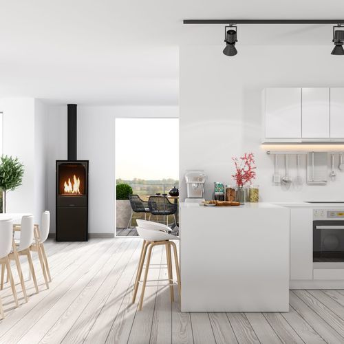 Planika Freestanding Scandi Bioethanol Fireplace