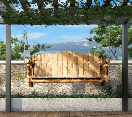 Glacier Country Collection Porch Swing