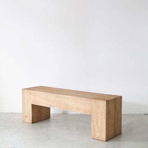 'Portinax' Reclaimed Elmwood Bench
