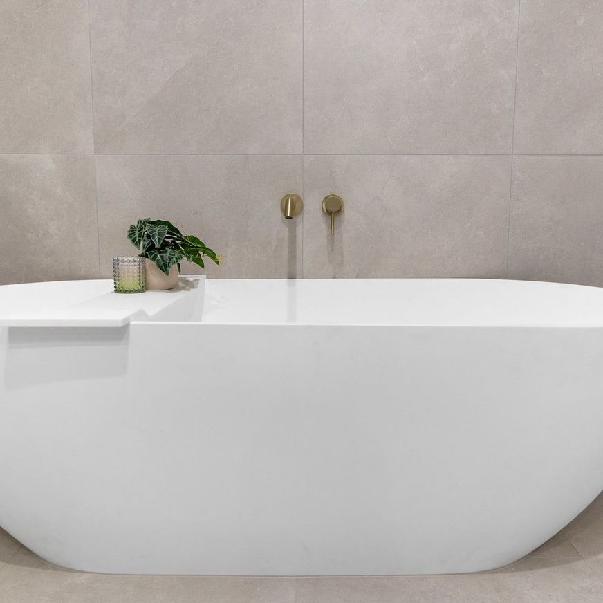 Positano Stone Freestanding Bath