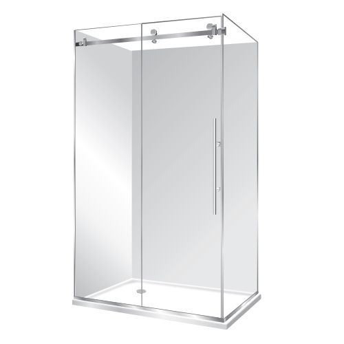 Premier Frameless 2 Sided Sliding Door Shower 1200×1000