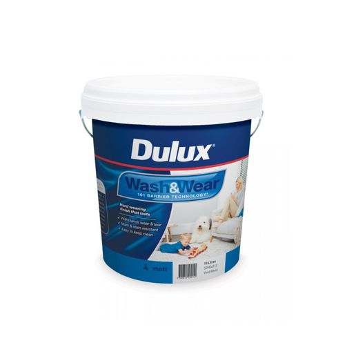 Wash&Wear Matt 10L by Dulux