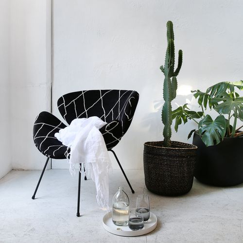 'Florence' Chair / Berba / Black
