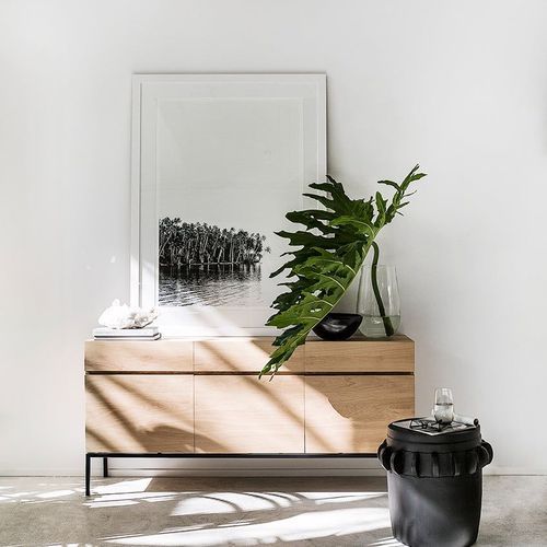 Oak 'Ligna' Sideboard / 3 Door