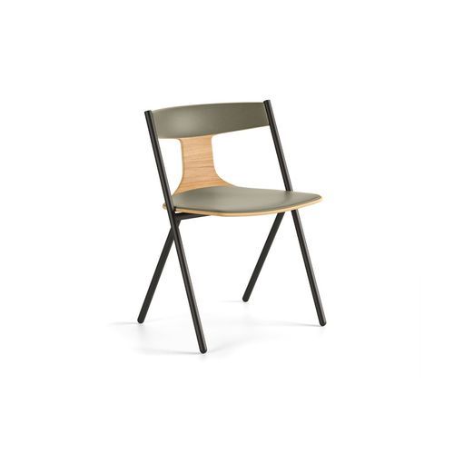 Quadra Chair - Cushion & Upholstered Backrest