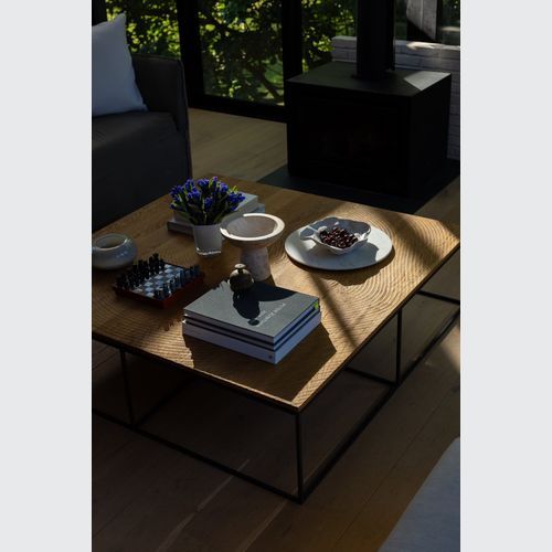 Log coffee table