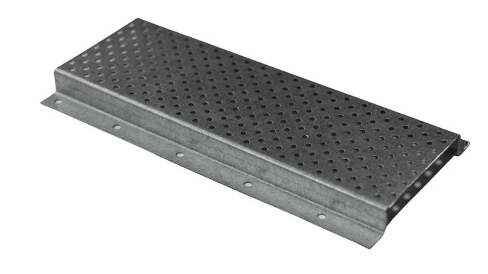 50mm Galvanised Top Hat Vented Flashing - RDGSTH50