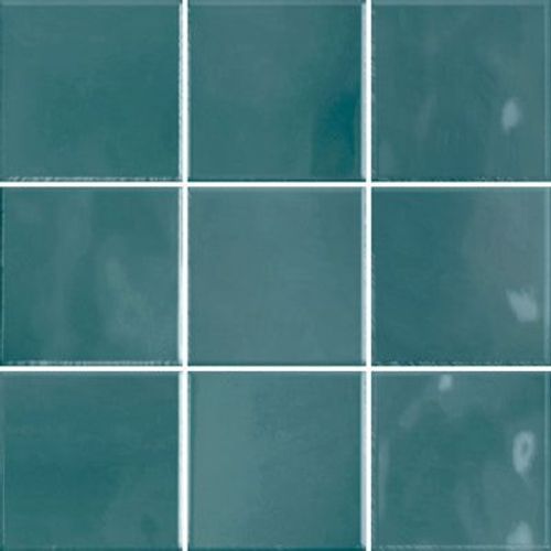 Rebel Teal Gloss 100x100mm