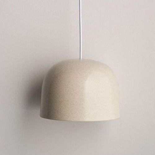 Ceramic Pendant Bell Light Large