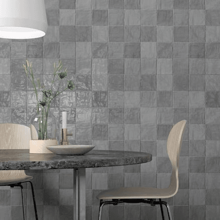 Riad | Grey | Feature and Mosaics