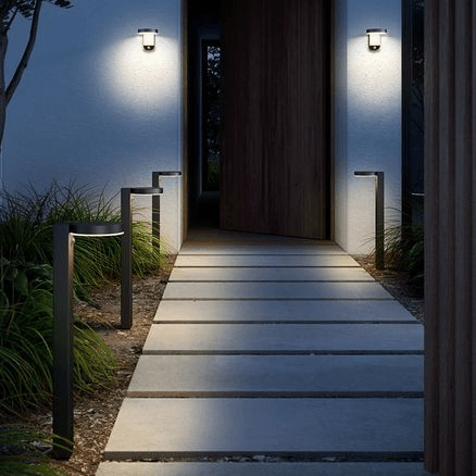 Rica Round Solar Spike Light