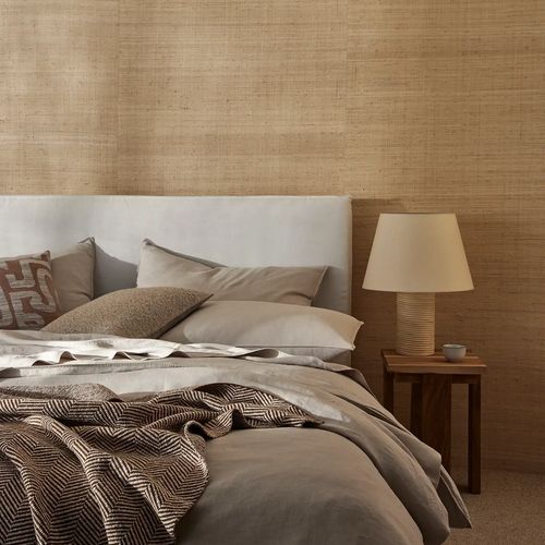 Ravello Linen Quilt Cover - Bone | Weave Home Bed Linen