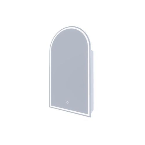 Remer Blanca 500mm Arch Shaving Cabinet & Demister