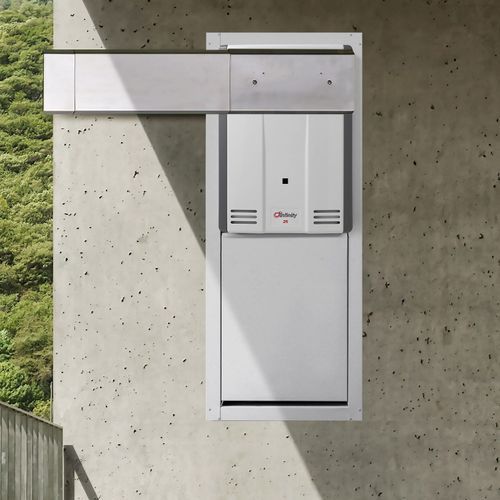 Sideways Flue Diverter