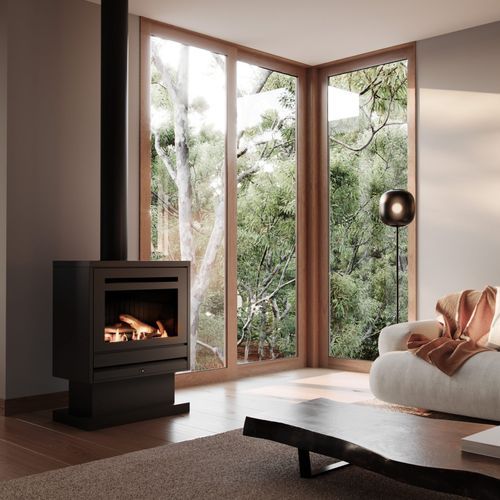 SS850 Gas Fireplace (Freestanding)