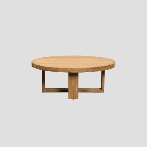 Round Teak Coffee Table