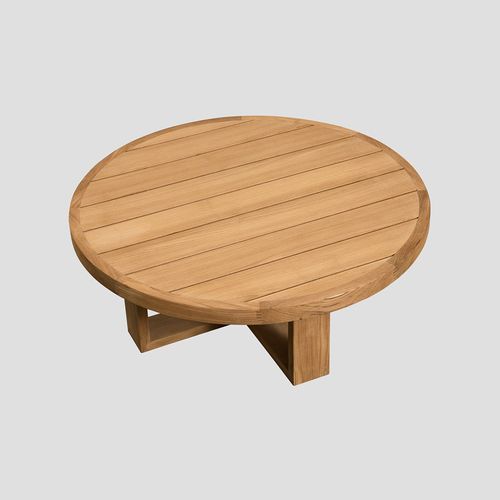 Round Teak Coffee Table