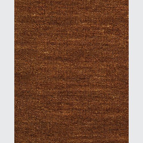 Baya Sandringham 100% Wool Round Rug - Pecan