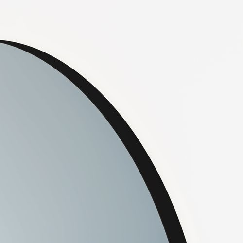 Round Mirror | Matte Black