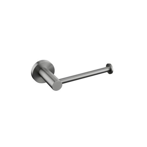Round Tube Stainless Steel 1908 Toilet Roll Holders Gun Metal