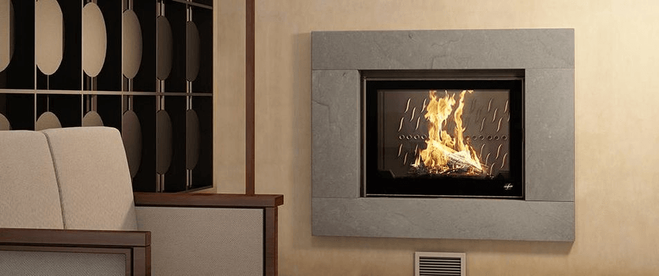 Seguin Europa 7 Blackline Cast Iron Fireplace