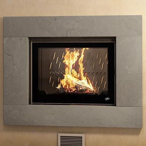 Seguin Europa 7 Blackline Cast Iron Fireplace