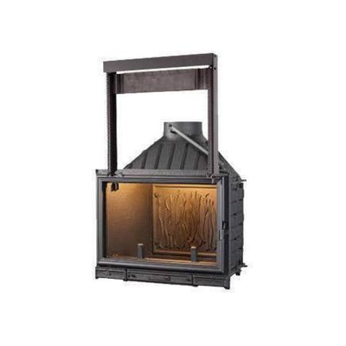 Seguin Europa 7 Cast Iron Fireplace Lift Door