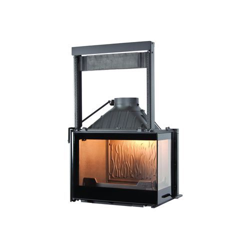 Seguin Europa 7 Right Hand Corner Cast Iron Fireplace